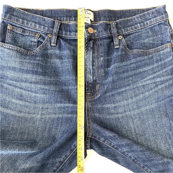 J Crew Vintage Crop Straight Jeans 26” Inseam In Leopold Wash F8025 - Picture 5 of 12